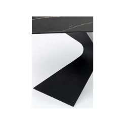 KARE Design Console Gloria 140x45cm Grès Noir ^ Console