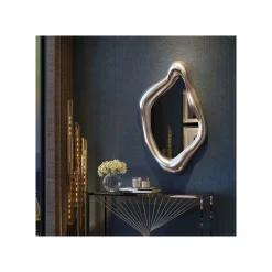 KARE Design Console Laser 120x40cm Argentée ^ Console