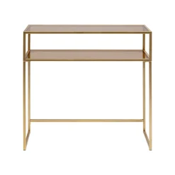 KARE Design Console Loft 85x30cm Dorée ^ Console