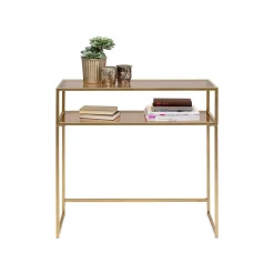 KARE Design Console Loft 85x30cm Dorée ^ Console