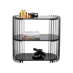 KARE Design Console Wire 81x37cm Noire ^ Console
