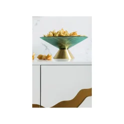 KARE Design Coupe Birdie Verte 35cm ^ Vaisselle