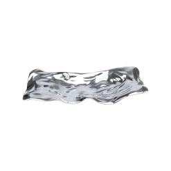 KARE Design Coupe Jade Argentée 48x22cm ^ Vaisselle