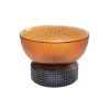 KARE Design Coupe Marvelous Duo Ambre Gris 22cm ^ Vaisselle