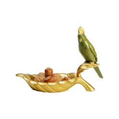 KARE Design Coupe Perroquet Feuille ^ Vaisselle