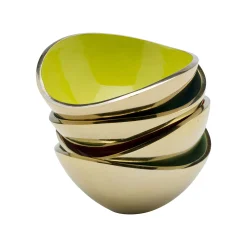 KARE Design Coupes Samba Plain Set De 4 ^ Vaisselle