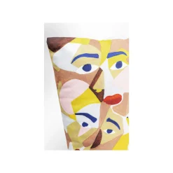KARE Design Coussin Artistic Visages ^ Coussin & Plaid