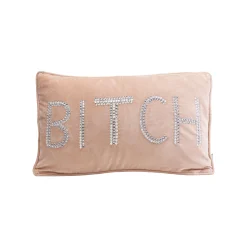 KARE Design Coussin Beads Bitch Rose ^ Coussin & Plaid