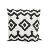 KARE Design Coussin Chevrons Noirs ^ Coussin & Plaid