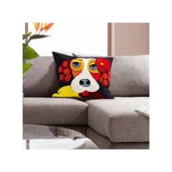 KARE Design Coussin Chien Basset ^ Coussin & Plaid