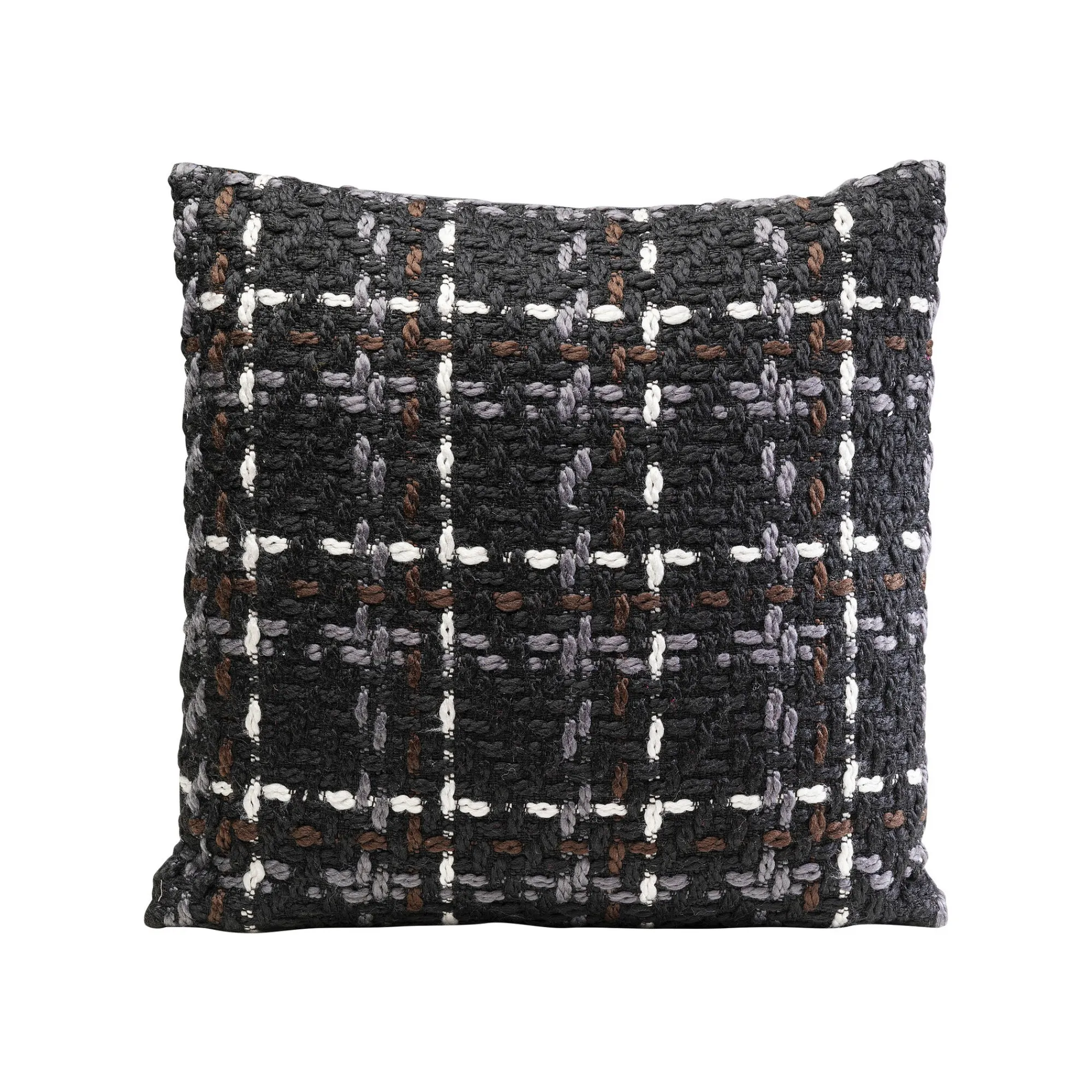 KARE Design Coussin Colorado Noir ^ Coussin & Plaid