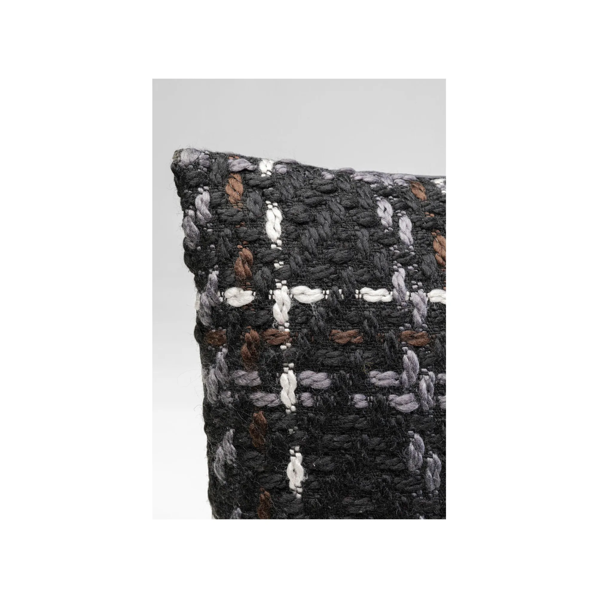 KARE Design Coussin Colorado Noir ^ Coussin & Plaid