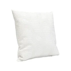 KARE Design Coussin Croco Blanc ^ Coussin & Plaid