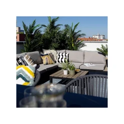 KARE Design Coussin Lava Marron ^ Coussin & Plaid
