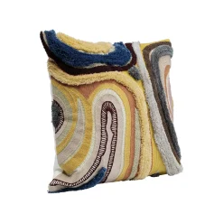 KARE Design Coussin Lava Marron ^ Coussin & Plaid