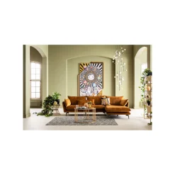 KARE Design Coussin Lava Marron ^ Coussin & Plaid