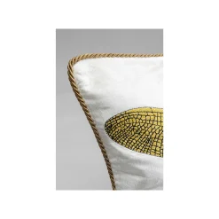KARE Design Coussin Libellule 40x40cm Blanc ^ Coussin & Plaid