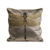KARE Design Coussin Libellule 40x40cm Marron ^ Coussin & Plaid