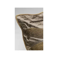 KARE Design Coussin Libellule 40x40cm Marron ^ Coussin & Plaid