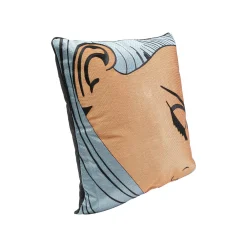 KARE Design Coussin Visage Femme BD ^ Coussin & Plaid