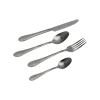 KARE Design Couverts Cucina 16 Pièces Noirs ^ Vaisselle
