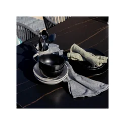 KARE Design Couverts Gloria 16 Pièces Noirs ^ Vaisselle
