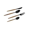 KARE Design Couverts Paris 16 Pièces Noirs ^ Vaisselle