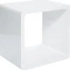 KARE Design Cube Lounge Blanc ^ Table D'Appoint & De Chevet