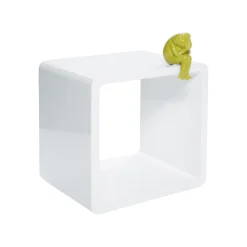 KARE Design Cube Lounge Blanc ^ Table D'Appoint & De Chevet