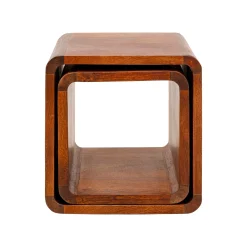 KARE Design Cubes Authentico Set De 2 ^ Table D'Appoint & De Chevet
