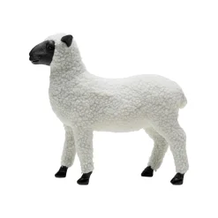 KARE Design Déco Agneau Blanc 28cm ^ Déco