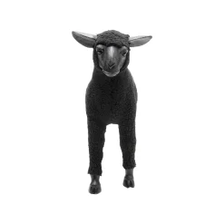 KARE Design Déco Agneau Noir 37cm ^ Déco