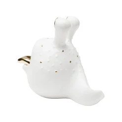 KARE Design Déco Animal Limace Blanche Et Dorée ^ Déco