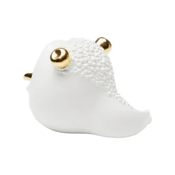 KARE Design Déco Animal Têtard Blanc Et Doré ^ Déco