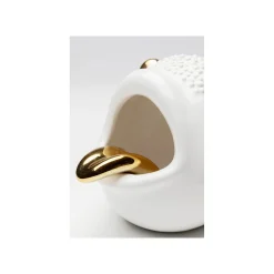 KARE Design Déco Animal Têtard Blanc Et Doré ^ Déco