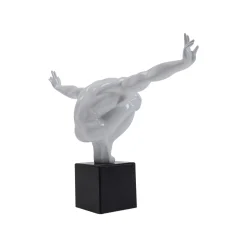 KARE Design Déco Athlet 43cm Blanc ^ Déco