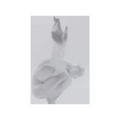 KARE Design Déco Athlet 43cm Blanc ^ Déco