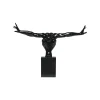 KARE Design Déco Athlet 75cm Noir ^ Déco