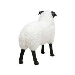 KARE Design Déco Bélier Blanc 78cm ^ Déco