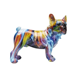 KARE Design Déco Bouledogue Halo De Couleurs ^ Déco