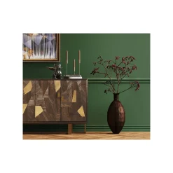 KARE Design Déco Bouledogue Noir Ailes Dorées ^ Déco