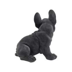 KARE Design Déco Bouledogue Noir ^ Déco