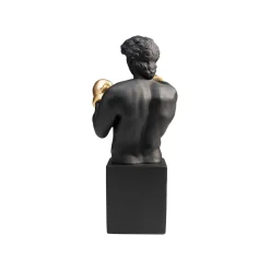 KARE Design Déco Boxeur Noir 40cm ^ Déco