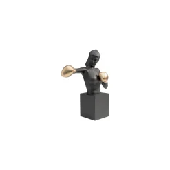 KARE Design Déco Boxeuse Noire 68cm ^ Déco