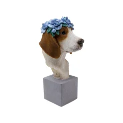 KARE Design Déco Buste Chien Beagle ^ Déco