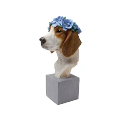 KARE Design Déco Buste Chien Beagle ^ Déco