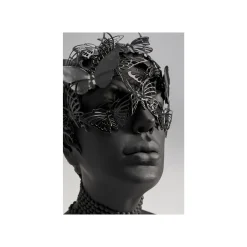 KARE Design Déco Buste Femme Papillons Noire ^ Déco