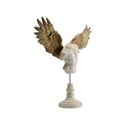 KARE Design Déco Buste Homme Ailes Bronze 45cm ^ Déco