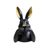 KARE Design Déco Buste Lapin Noir 31cm ^ Déco