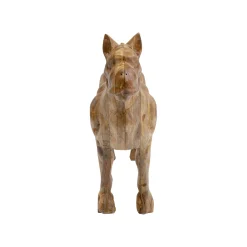 KARE Design Déco Chien En Bois ^ Déco